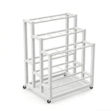 Commercial Roll File Organizer Holder for Vinyl Rolls, Craft Supplies & Wrapping Paper - Space-Saving Storage Solution for Easy