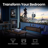 BenQ X500i True 4K Gaming Console Projector Short Throw + Ceiling mount