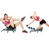 Ab Machine for Stomach Workout – Multi-Functional Adjustable Ab Trainer Machine with Waist Twister, Ab Rocket & Ab Cruncher – Abdominal Exercise
