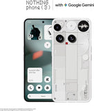 Nothing Phone (3) Cell Phone, 5G Unlocked Phones 512GB, Android 15, Snapdragon 8s Gen4, AI Mobile Phones with Four 50MP Cameras & AMOLED Display, 5150mAh, Glyph Interface, Smartphone White