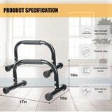 AmazeFan Parallettes Bars, Push Up Bars Strength Training for Handstands, Full Planche & Dips, Calisthenic, Gymnastic, [16.6x10x10in] Push Up Stands Handle for Floor Workouts Calisthenics Equipment AmazeFan