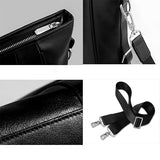 Handbag Men's Genuine Leather Bag Horizontal Inscription Laptop