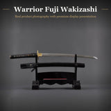 Warrior Fuji Wakizashi, 1045 Carbon Steel Hand Forged Full Tang Sword