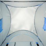 Outvita Pop Up Shower Tent, Instant Privacy Camping Changing & Toilet Tent, 6.23FT Portable Outdoor Shelter for Hiking Fishing Picnic Beach with Carring Bag 4 Stakes (Blue)