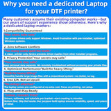 Lancelot M1630 Pro DTF Printer Bundle with Auto Maintenance