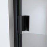 Shower Door in Matte Black and Clear Glass DreamLine