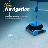 Dolphin Nautilus CC Automatic Robotic Pool Vacuum Cleaner, Wall Climbing Scrubber Brush, Top Load Filter Access, Ideal for Above/In-Ground Pools up to 33 FT in Length