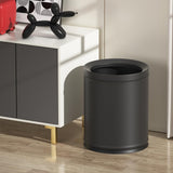 YOJIA 3.17 Gallon/12L Bathroom Trash can, Black