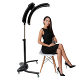 Standing Hair Dryer for Salon Professionals, 900W Dryer Standing Salon Hair Dryer with Cold Ironing Tech, 110V Floor Standing Hair Dryer on Wheels for Salon Styling