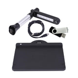 Max.A3 Portable Adjustable High Speed USB Book Image Document Camera Scanner, HD 10 Mega-Pixels for Classroom Office Library Bank