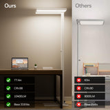 Honeywell 10400LM LED Floor Lamp, 02E Pro Sunturalux Eye-Caring Reading Standing Light, 100W Modern Natural Daylight 4000K Dimmable 77" Tall