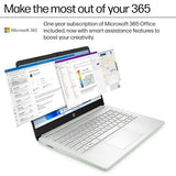 HP 14" Laptop Business Student Computer, Quad-Core Intel N150, 16 GB RAM