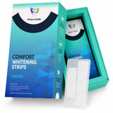 Prism Smile Teeth Whitening Strips, 48 Strips for 24 Treatments, 6% Hydrogen Peroxide Formula, Non-Slip Fit, Cool Mint Flavor, Helps Remove Surface Stains from Coffee, Tea, Wine and Tobacco