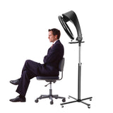 Orbiting Infrared Hair Dryer,3 in 1 Free Standing Hair Dryer 110V 1200W 360 Degree Rotating Hair Steamer Adjustable Height with Rolling Base Professional Hair Processor Styling Machine for Salon