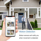 Wireless Video Doorbell Intercom System Doorbell with Camera,10 inch Touch Monitor 1080P Video Entry Doorphone TUYA IP Wired Video Door Phone for Home Villa Apartment (1 Bell+10 inch)