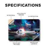 Laptop Skin Compatible with Apple MacBook Neo - Space Horizon - Premium 3M Vinyl Protective Wrap Decal Cover