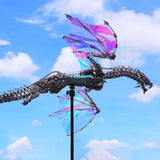 URFunModel 3D Metal Puzzle for Adults, Metal Steampunk Puzzle Bloodthirsty Aurora Dragon 3D Metal Model Building Kit with Stand, 3000+PCS 3D Jigsaw Puzzle Dragon Animal Puzzle Gift