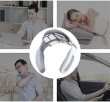 HCUCTOS Cordless Intelligent Massager for Neck Relax, 4 Pads, Modes 15 Levels Portable Deep Tissue Trigger Point