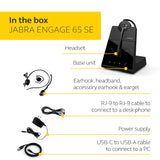 Wireless Headset, Convertible – Telephone Headset with Industry-Leading Wireless Performance, Advanced Noise - Black Jabra