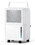 HUMSURE 2500 Sq. Ft 30 Pints Dehumidifier Equipped With Drainage Hose, Automatic Defrosting, for Basement, Home, Bathroom, Bedroom,24-Hour Timer Function