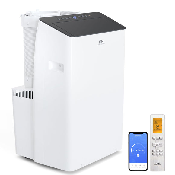 14,000 BTU (12,000 BTU SACC) Inverter Portable Air Conditioner and Heater with Dual Hose, Dehumidifier Cooper & Hunter