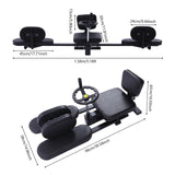 YIPONYT Leg Stretcher, 661lbs Leg Split Machine 0° to 200°Stretched for Flexibility Stretching Equipment Fitness Equipment, Heavy Steel Frame Equipment Splits Machine, Home, Gym YIPONYT