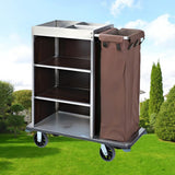 OTQEFTN Hotel Cart, Cleaning Caddy with Wheels,foHousekeeping,