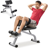Lifepro Roman Chair Hyperextension Bench - Adjustable Back Extension Machine for Glutes, Hamstrings, and Lower Back - Foldable Multipurpose Exercise Equipment