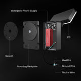 BIRITALO 40W Outdoor LED Wall Light, 360° Rotatable Neighbor-Friendly 8Pack