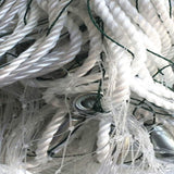 FREGITO Runing Water Trail Net, 6cm Mesh Fishing Gill Net, Weighted Monofilament Seine Nets, 2 M - 6 M High, 20 M -100m Length