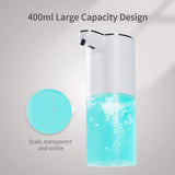 Wisekoti P9 Advanced Automatic Rechargeable, Touchless,Sensor Foaming Soap Dispenser for Kitchen & Bathroom, Foam Dish Soap Dispenser，Support Countertop and Wall Mounted