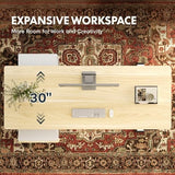 FLEXISPOT 71" Executive Standing Desk with Drawers & CPU Cabinet