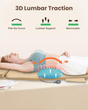 Heycool Massage Mat Full Body, Back Massager with Heat and Vibration for Chair, Massage Chair Pad, 10 Vibration Motors & 2 Heating Levels, Foldable, Gifts