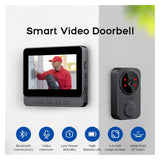FMDARJXWHCP Smart Video Doorbell Camera Wireless, 1080P HD with Night Vision(Doorbell B)