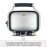 Breville the Perfect Press™ Panini Press, BSG600BSS, Brushed Stainless Steel