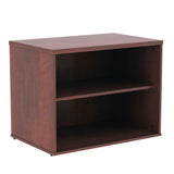 Alera ALELS593020ES Open Office 29-1/2 in. x 19-1/8 in. x 22-7/8 in. Low Storage Cabinet Credenza - Espresso Alera