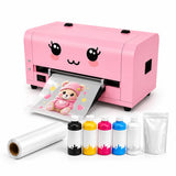 13 Inch DTF Printer for T-Shirts, A3 Heat Transfer Printer, Pink