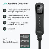 QUINEAR Leg Massager for Circulation and Pain Relief, Heating Leg Compression Massager with 3 Modes, Foot and Calf Massager with 3 Intensities 3 Heats - Gift for Mom and Dad