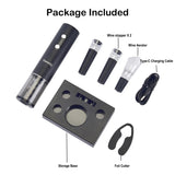 Electric Opener Set With Base, Accessories Including Rechargeable Corkscrew, Aerator, Stoppers and Foil Cutter - Perfect Gifts for Wine Lovers