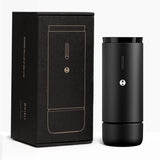 TIMEMORE Burr Coffee Grinder, Portable Electric Grinder with Metal Body, 30 Precise Settings for Espresso to French Press, Low Noise Design, Auto Stop & Clog Protection for Home & Outdoor Use (Black)