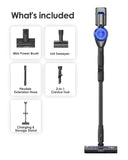 Tineco Pure ONE S70 Cordless Vacuum Cleaner, 200AW Powerful Suction, Up to 95min Runtime, Zero Tangle Brush,180° Foldable Tube, Stick Vacuum Cleaner for Pet Hair, Carpet & Hard Floor (Gray)