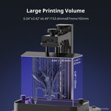 ANYCUBIC 10K Resin 3D Printer, PhotonUpgraded LighTurbo Matrix and Printing Platform Mono 4 LCD 3D Printer with 7-inch Mono Screen, Upgraded LighTurbo Matrix and Printing Platform, Printing Size of 6.04''x3.42''x6.49''
