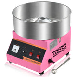 Commercial & Home Cotton Candy Machine 110V 1000W,3 Mins Fast Preheat, Stainless Steel, Easy to Operate & Clean for Birthday Party, Events & Commercial Use
