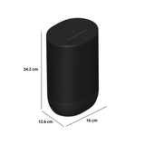 Sonos Move 2 - Black - Wireless Portable Bluetooth Speaker