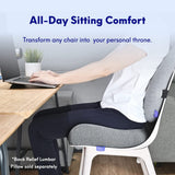 C CUSHION LAB Patented Pressure Relief Seat Cushion for Long Sitting Hours on Office/Home Chair