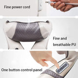 TOEWOE Neck Massager, Neck and Back Massager with Heat, Electric Deep Tissue Kneading Massage for Neck, Shoulder, Back, Foot, Leg Muscles Pain Relief