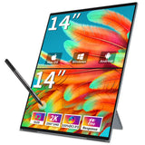 Magedok Dual Monitor 14 Inch 2K OLED for Laptop Extender|