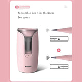 Electric Pencil Sharpener Portable Adjustable Thickness Student Automatic USB Battery-Powered Suitable for School Classroom Office