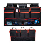 Mandark Car Trunk Organizer, Super Capacity Vehicle Hanging Backseat Cargo Storage Bag with Robust Elastic Net, Mandark