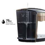 Keurig K-Elite Single Serve K-Cup Pod Coffee Maker, with Strength and Temperature Control, Iced Coffee Capability, 8 to 12oz Brew Size, Programmable, Brushed Gold